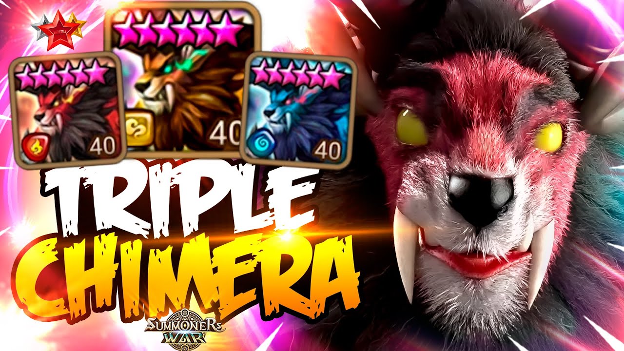 CABRERA Destroys Enemies with BUFFED CHIMERAS - Summoners War