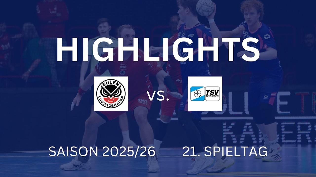 Eulen Ludwigshafen // 21. Spieltag // 2. Handball-Bundesliga