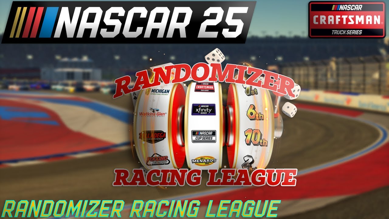 Гонки Randomizer Racing League S1, 9-10 этапов, NCTS Charlotte ROVAL и Лас-Вегас