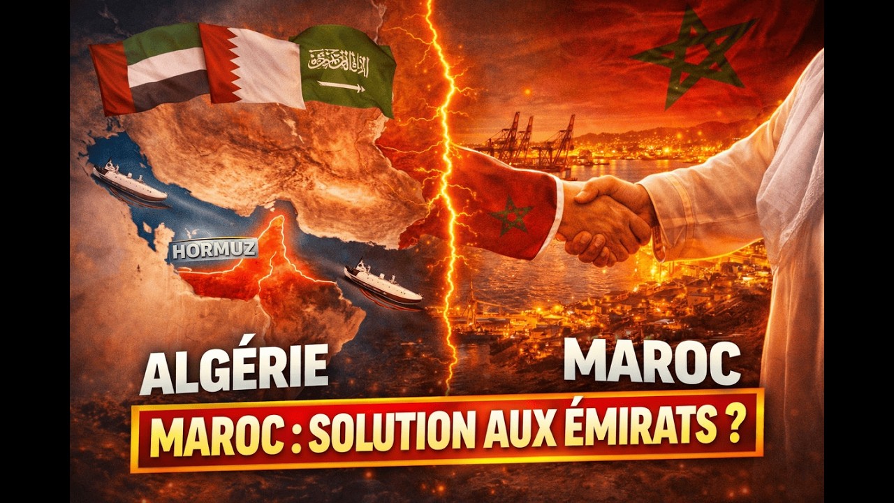 Le plan du Maroc 🇲🇦 pour contourner Hormuz ⛽🌍 (enjeu mondial)