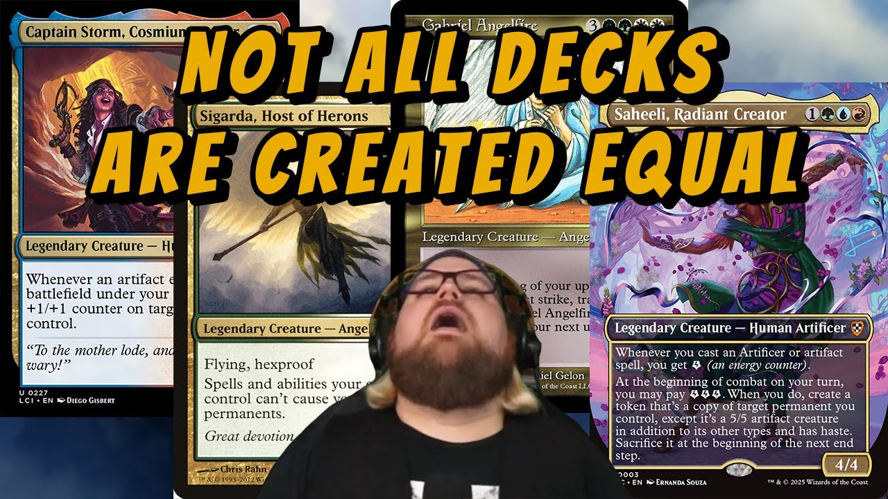 Not All Decks Are Created Equal (MTG Commander Gameplay)