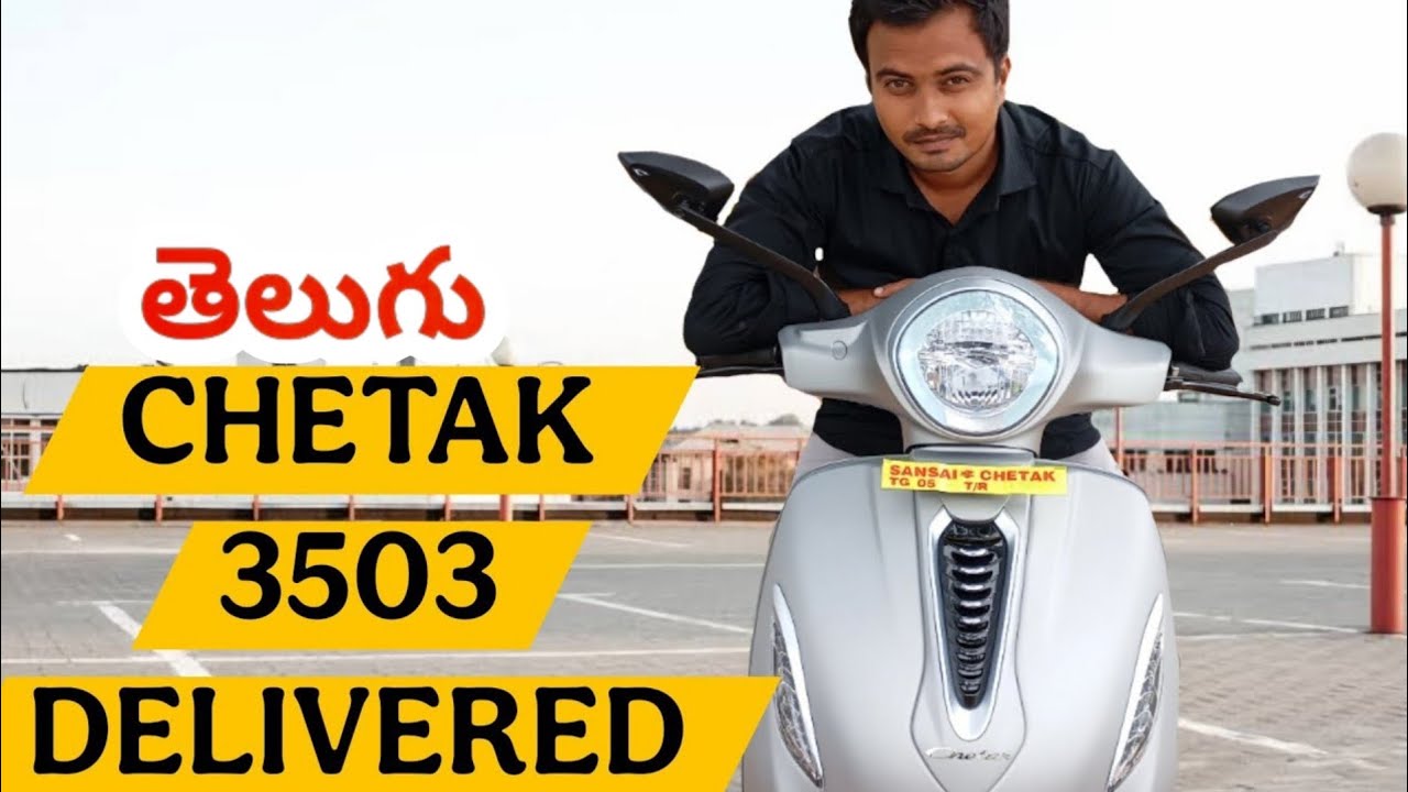 BAJAJ CHETAK 3503 DELIVERED | Walk Around Review
