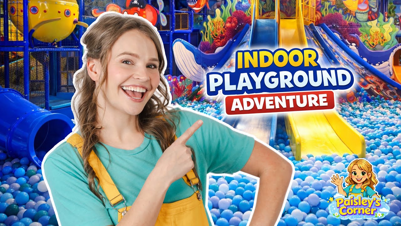Toddler Learning Indoor Playground Adventures Mix | Learn Through Play with Silly Miss Lily