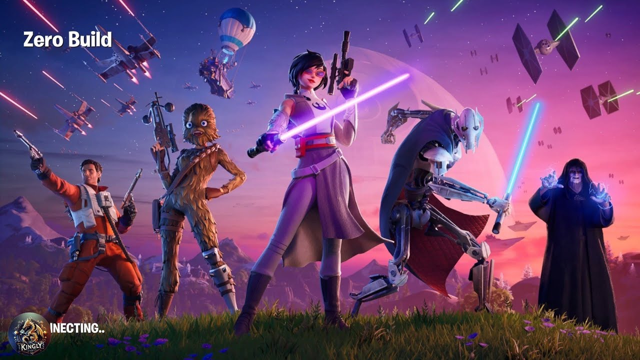 Zero Build Solo Action in Fortnite Chapter 6 Season 3 | Galactic Gameplay!