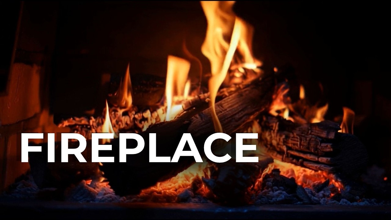 Fireplace for Mental Clarity – 10 Hours – No Music