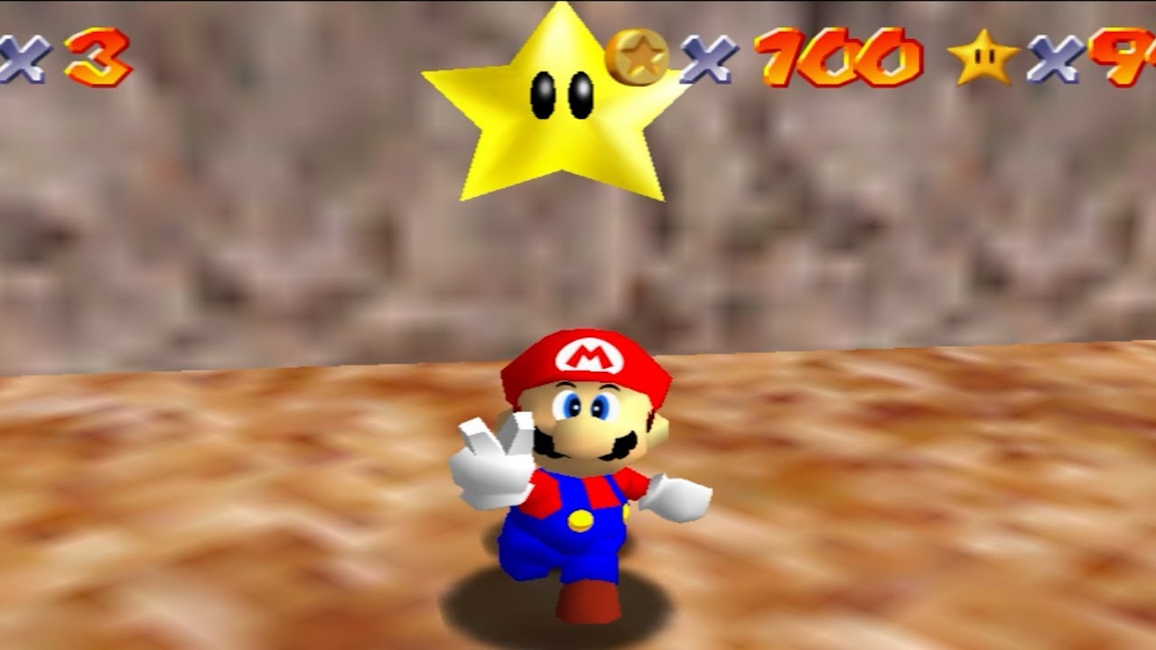 Super Mario 64 - All 100 Coins Stars