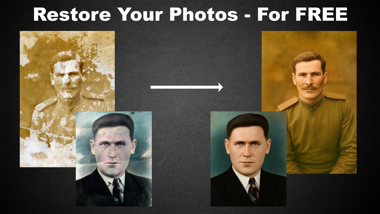 Photo Restoration: Free AI Tool Transform Your Old Photos - Instantly!
