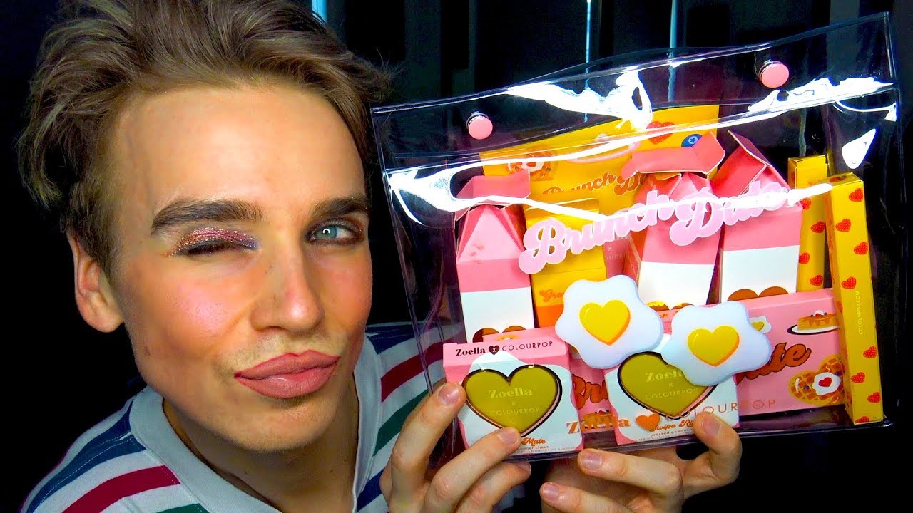 GIVING MYSELF A MAKE OVER USING MY SISTERS NEW MAKE UP COLLECTION