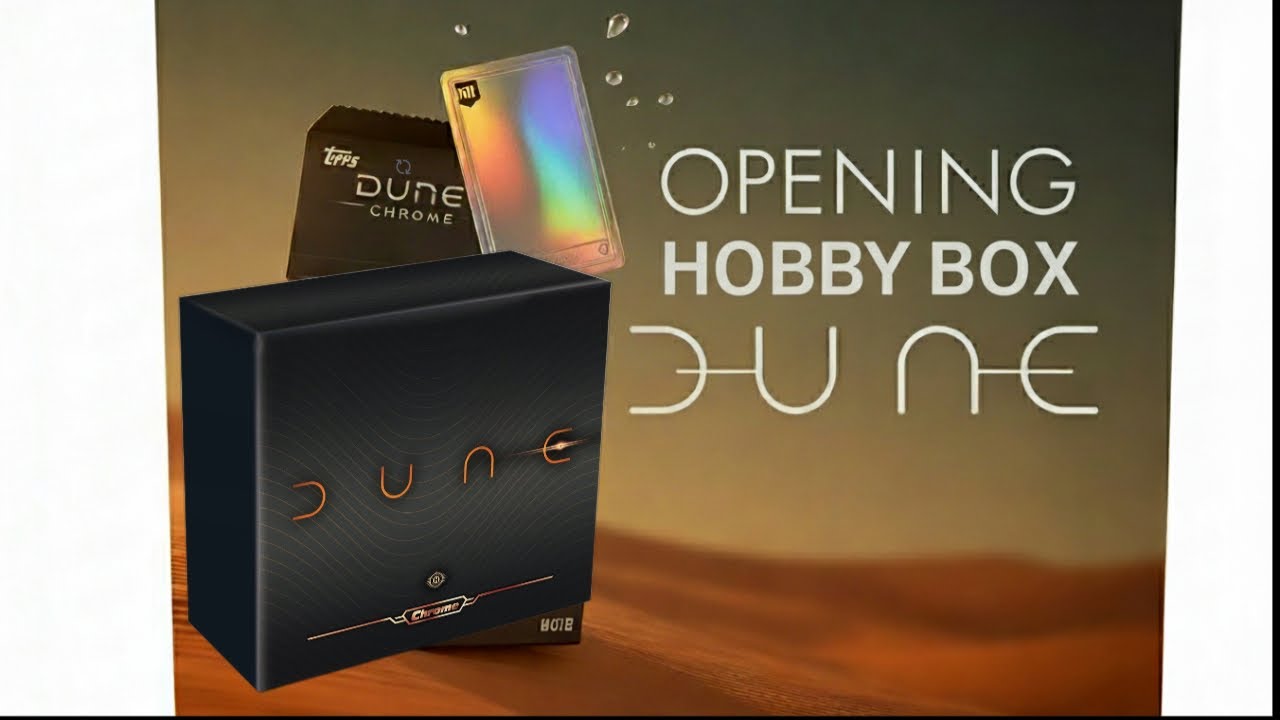 Dune Topps 2024 Chrome | Первая презентация Hobby Box