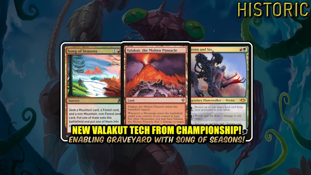 New Valakut Tech From Championship! | Historic BO3 | MTG Arena