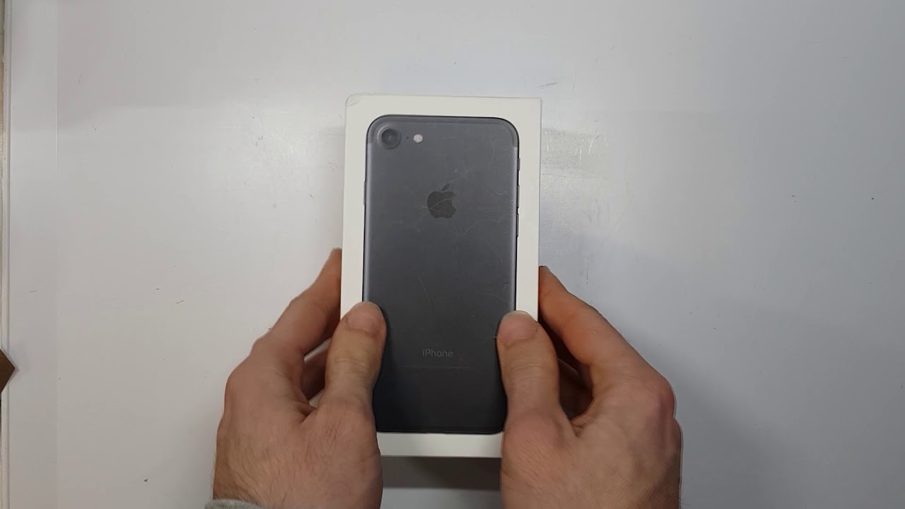Unboxing APPLE IPHONE 7 BLACK 32GB Buy On Ebay