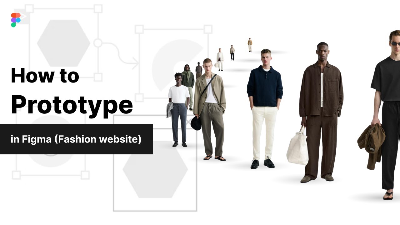 How to prototype in Figma using a complete Fashion Web App