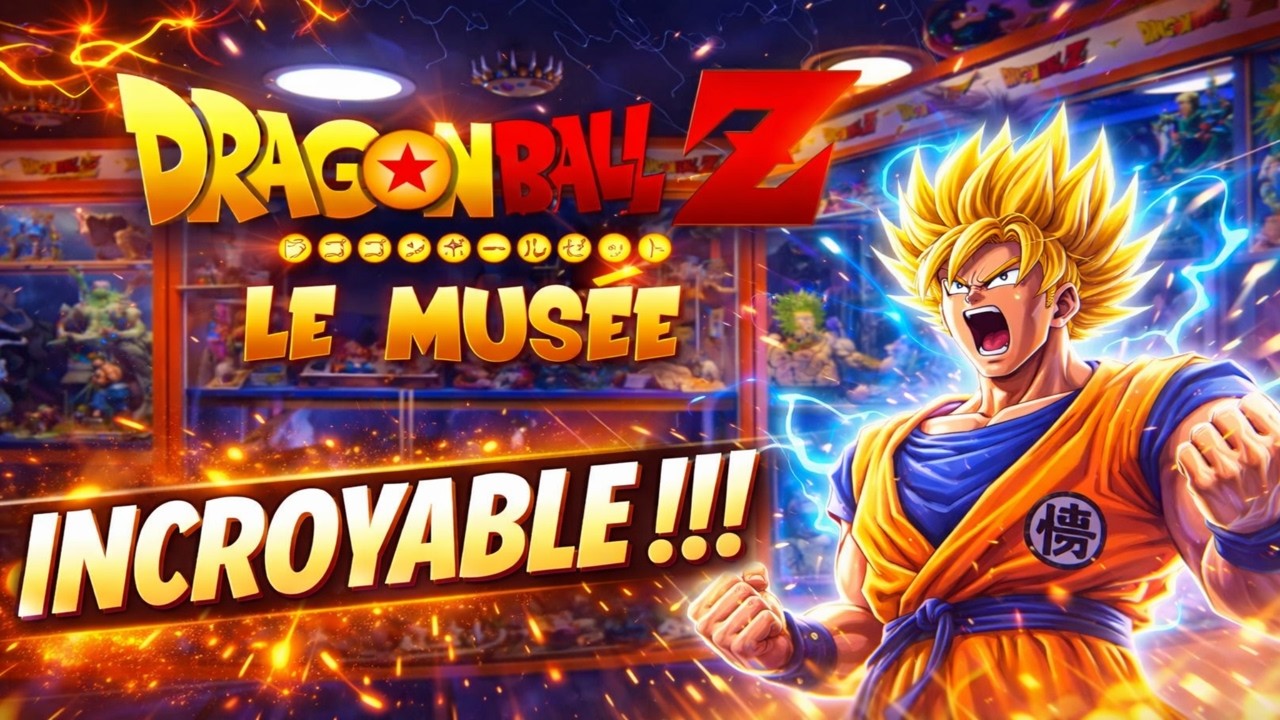 MUSÉE DRAGON  BALL Z magasin retrogameplay