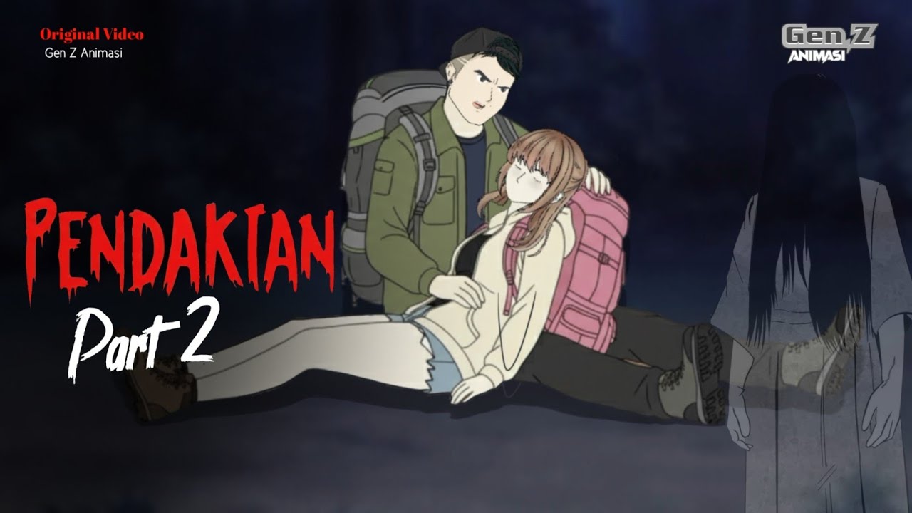 PENDAKIAN PART-2 | DRAMA ANIMASI HOROR, KARTUN HOROR, animasi romantis, [ @Dhot ]