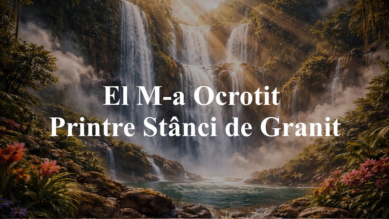 El M-a Ocrotit Printre Stânci de Granit - Cântec Divin