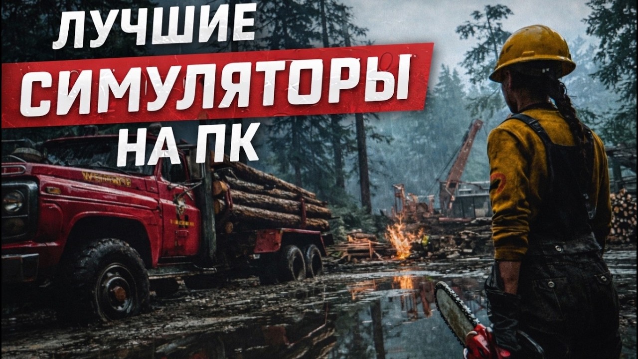 10 ЛУЧШИХ СИМУЛЯТОРОВ НА ПК, в которые СТОИТ ПОИГРАТЬ!