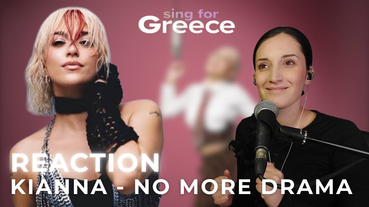 Vocal Coach Reacts to Kianna - No More Drama | Sing for Greece 2026