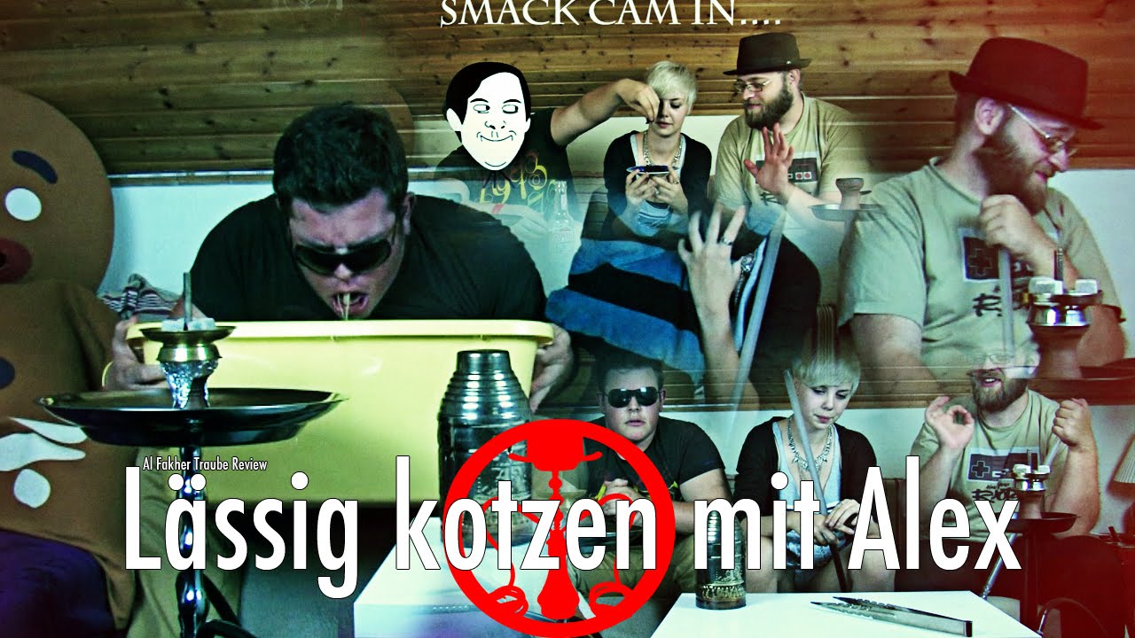 L&auml;ssig kotzen mit Alex - Al Fakher Traube Review - Shisha Opa