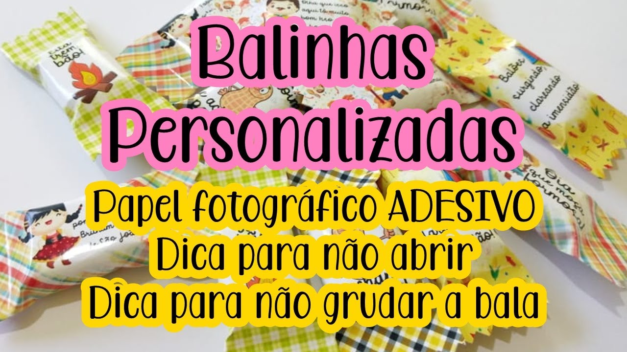 COMO FAZER BALINHA PERSONALIZADA | GUIA COMPLETO 😉