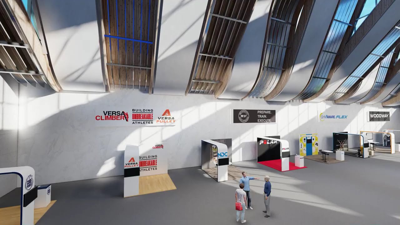 NSCA 3D interactive virtual expo, created by 360SiteVisit.