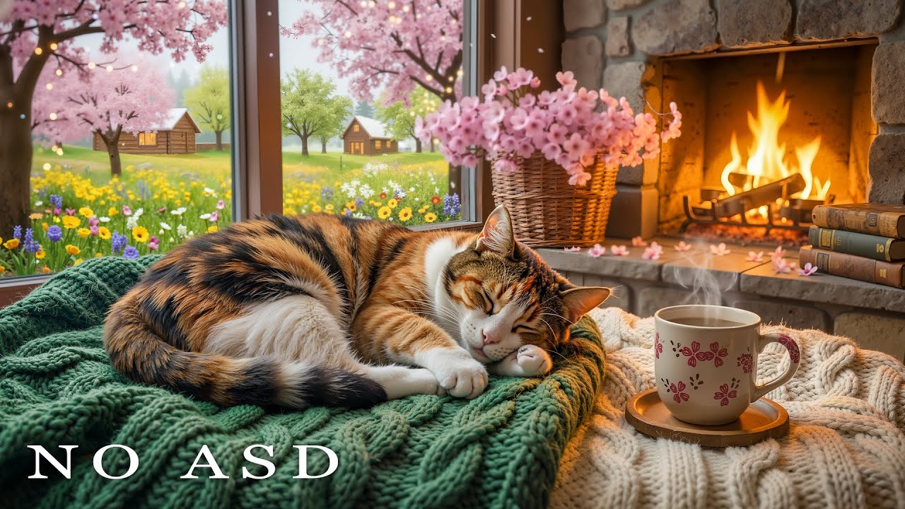 10 Hours of Deep Sleep Music for Cats 😺 Anti-Separation Anxiety & Calming Relief 💖 No Ads