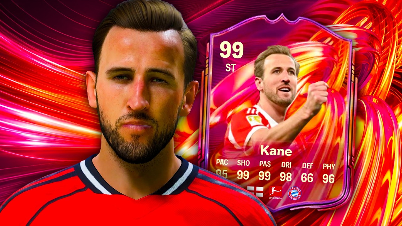 Обзор игрока 99 FUTTIES Кейн в FC 25