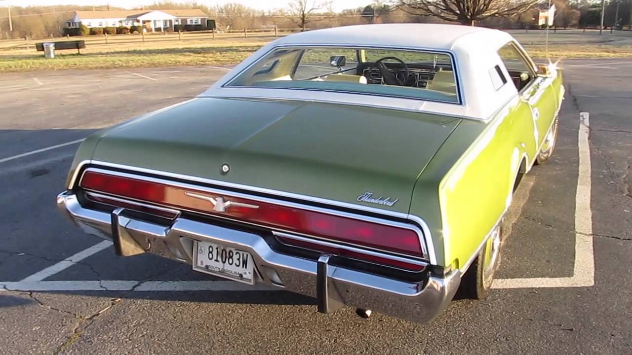 1973 Ford Thunderbird exhaust, ride-along and video tour