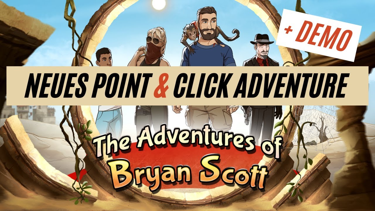 Point & Click Adventure-Fans aufgepasst! 2025 erscheint The Adventures Of Bryan Scott
