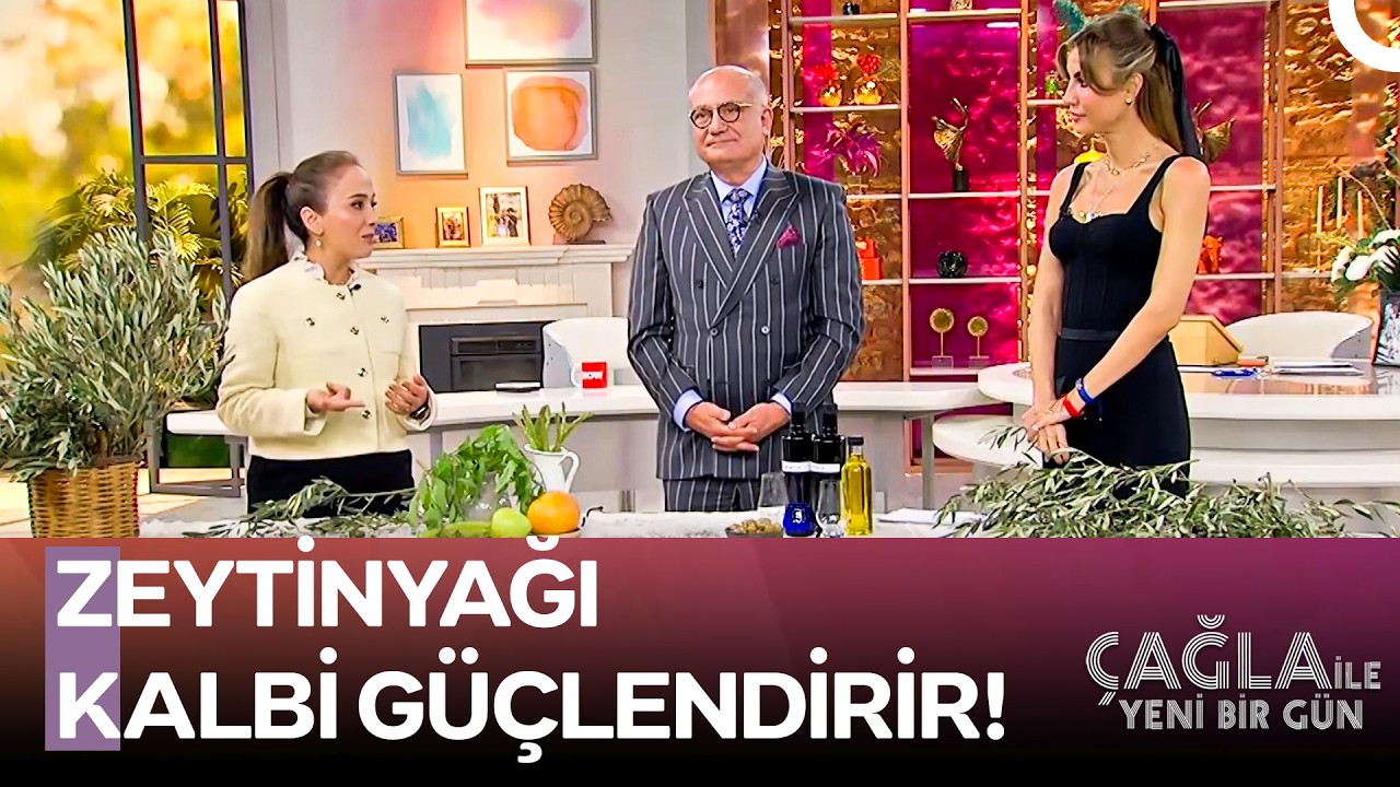 İyi Bir Zeytinyağında Olması Gereken Kriterler Nelerdir? - Çağla ile Yeni Bir Gün 1577. Bölüm
