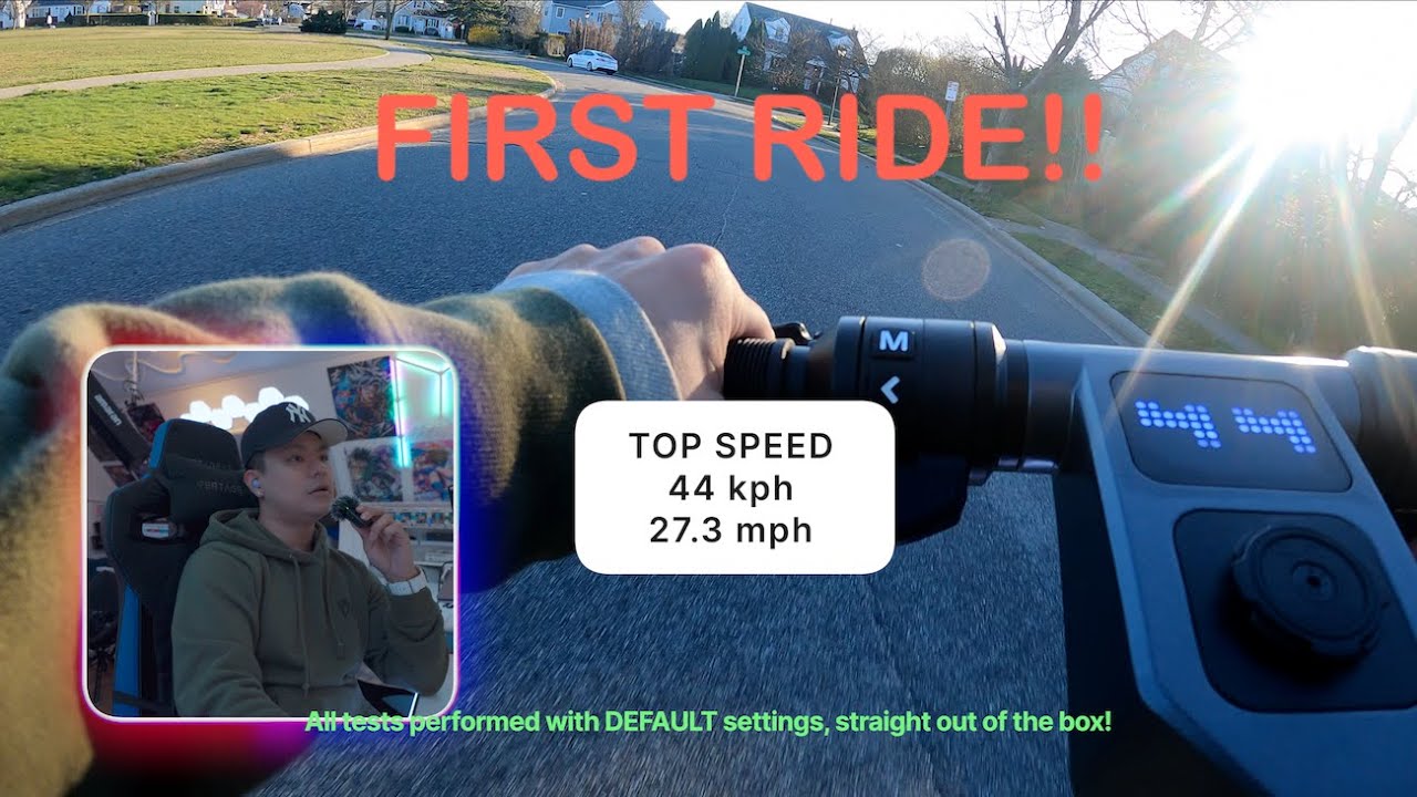 My FIRST Test Ride & Review | Apollo GO Electric Scooter