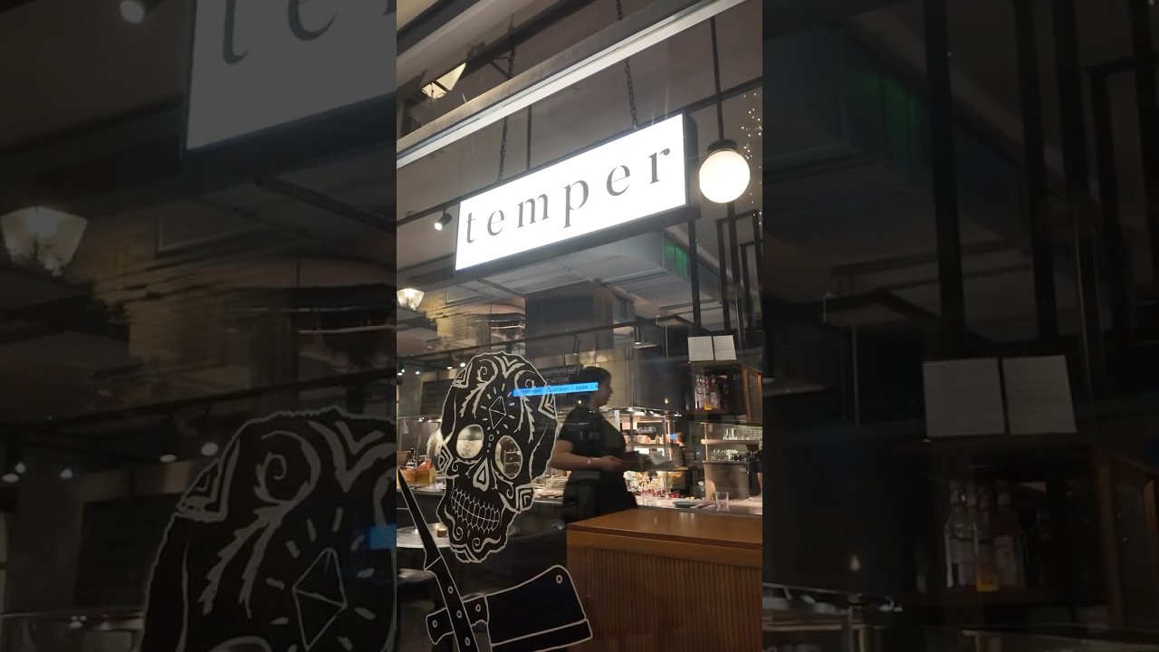 Love cocktails, tacos and steak? You need to check out Temper in Covent Garden London 🔥🥩🌮🍸