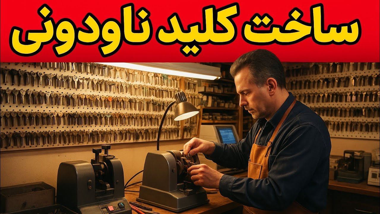 ساخت کلید ناودونی