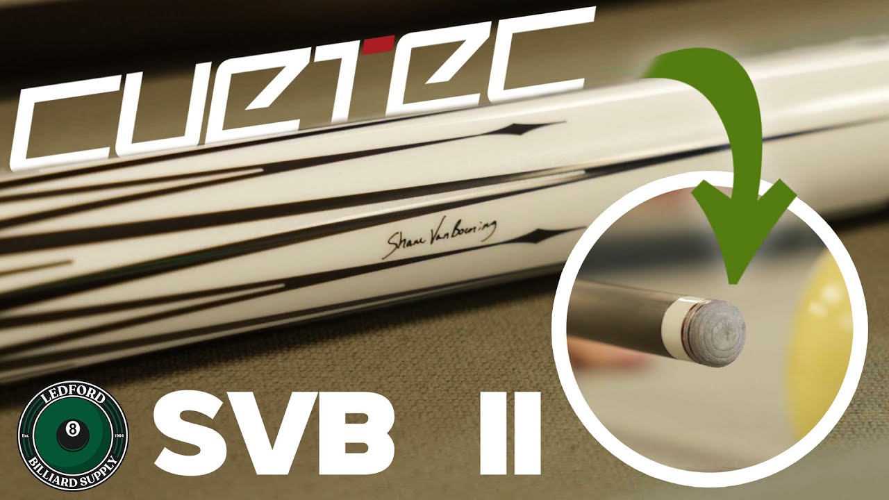 Cuetec Cynergy SVB II White Cue Stick | Highlight