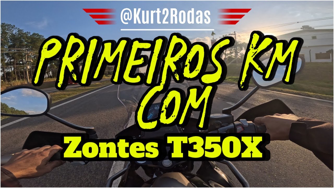 Primeiros Km Com a Zontes T350X