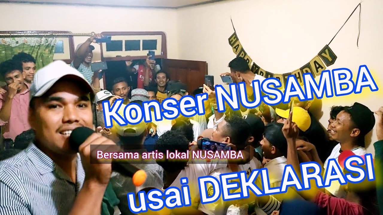 konser ADE KAKA || DEKLARASI Baku Dapa Ade Kaka NUSAMBA AMBON