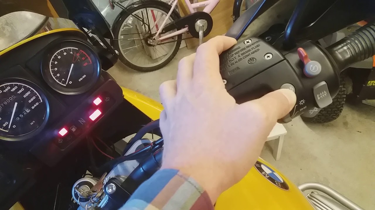BMW R1150GS ABS fault - How to reset the ABS error