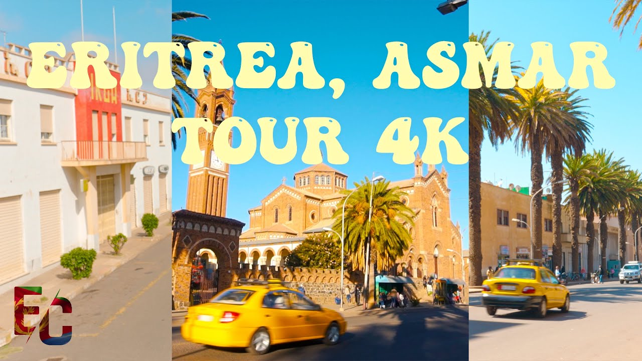 Eritrea, Asmara 2024 Full City Tour 🇪🇷 | 1hr 4K ULTRA HD #eritrea #asmara #eritreanmovie