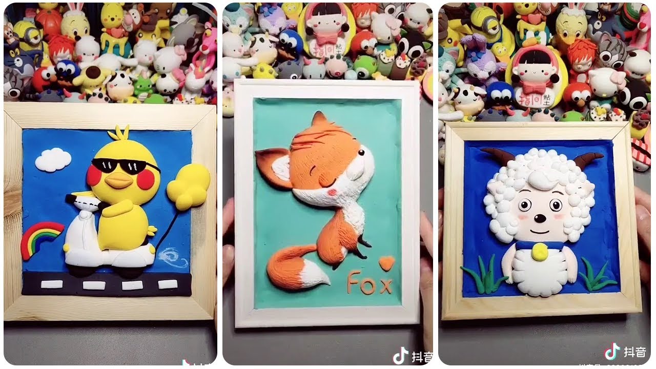 【TikTok Clay Art 】 Amazing & Satisfying Craft Videos - Best Clay Videos DIY