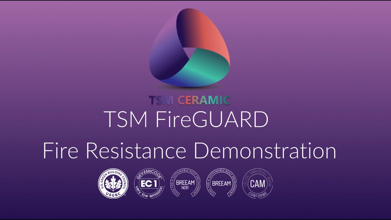 TSM FireGUARD – 25-Minute Fire Resistance Test (700–750°C Torch)