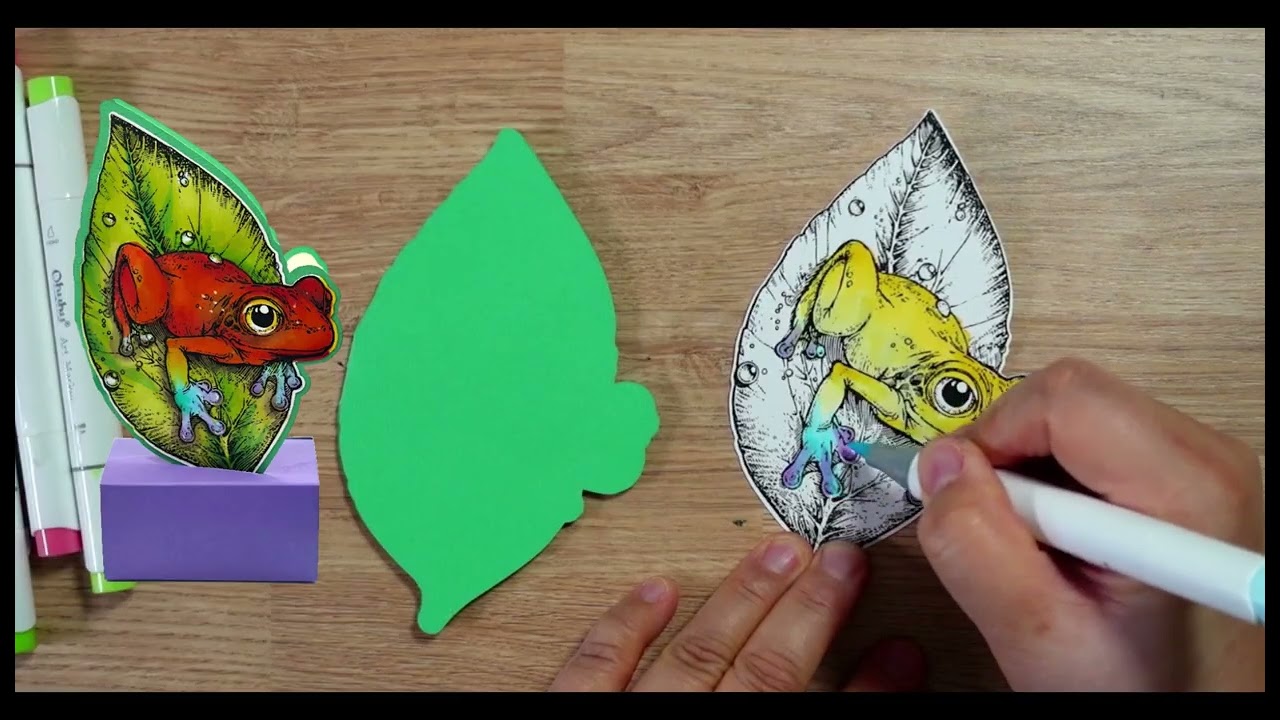 Cards in Any Shape-Tree Frog