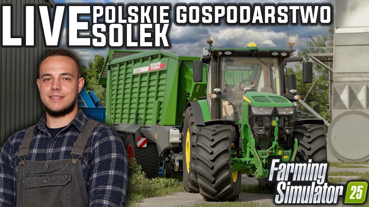 FS 25 | Polskie gospodarstwo na Solku🤪🔥| 🤔2K60FPS📺Live🔴🤠| MST | Jankus |