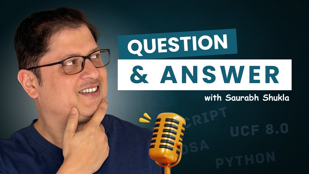 Ask about Career, UCF, DSA, new Channel, ... | MySirG Sunday LIVE