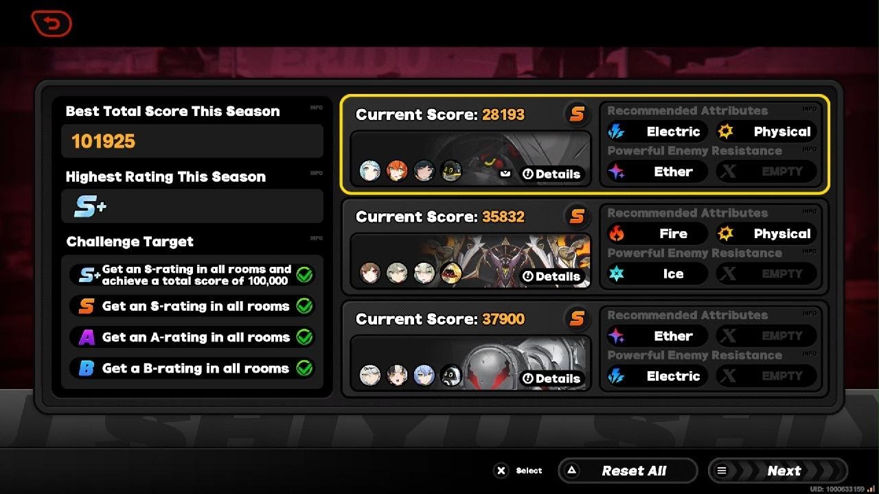 Zenless Zone Zero Shiyu Defense Floor 5 Rank S+ Patch 2.6 part 3!