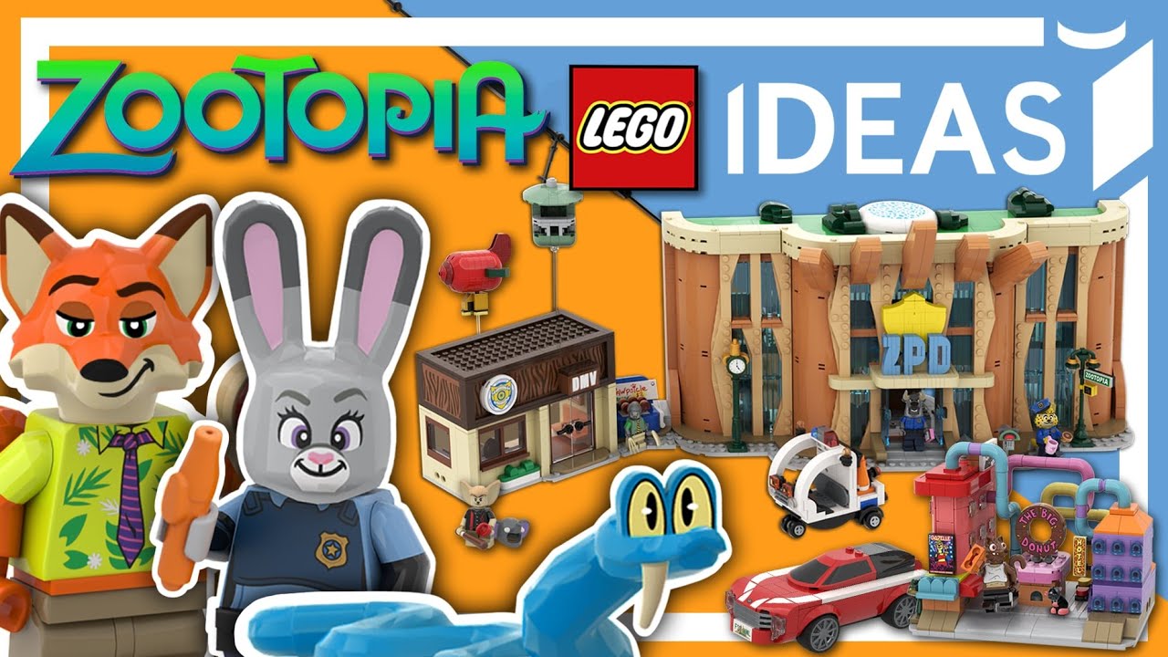 Проект LEGO Zootopia IDEAS
