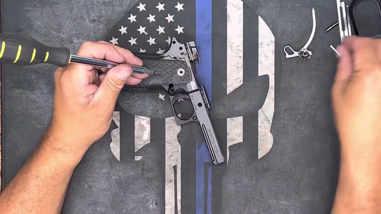 2011 Staccato P Disassembly￼ ￼of the frame and grip module,