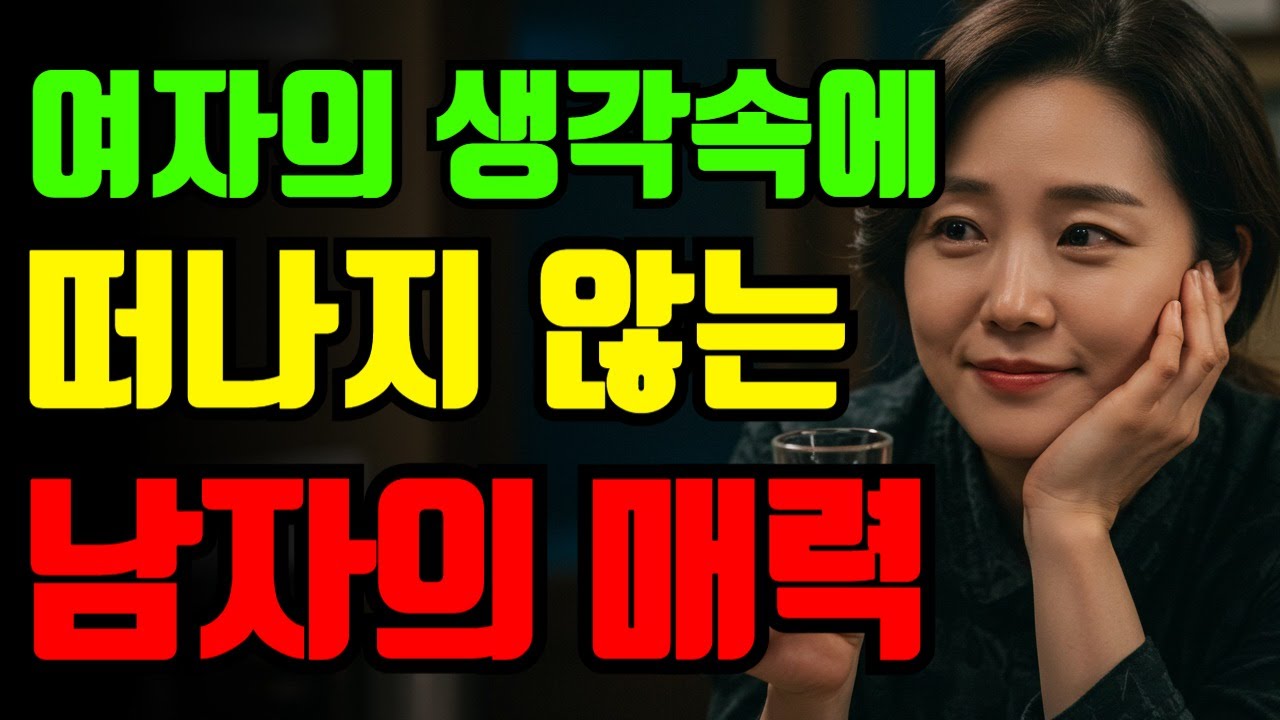 중년여자의 머릿속에서 떠나지 않는 남자의 행동 | 중년연애 | 여자의심리 | 여자심리 | 연애상담 | 연애정보 | 연애심리 | #오디오북