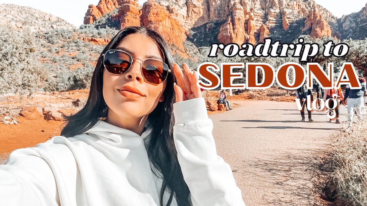 Roadtrip to Sedona Vlog | friendmas 2021, airbnb, travel, arizona, college break