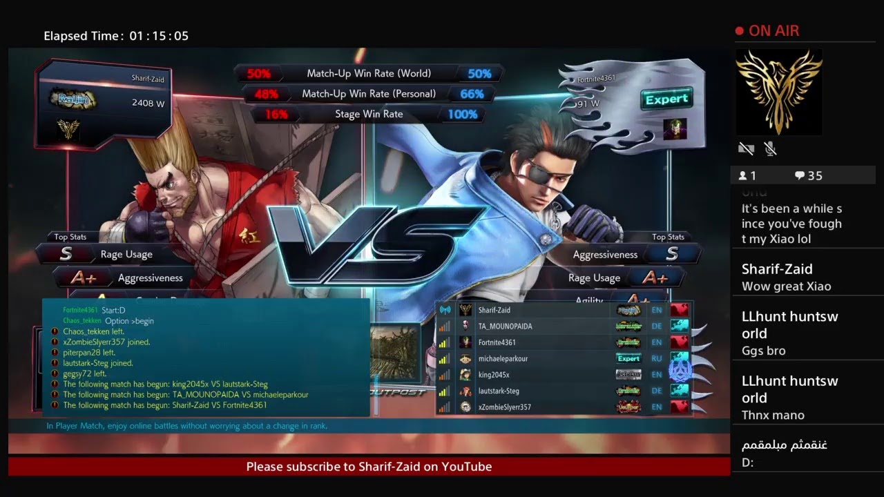 Tekken 7 Sharif-Zaid
