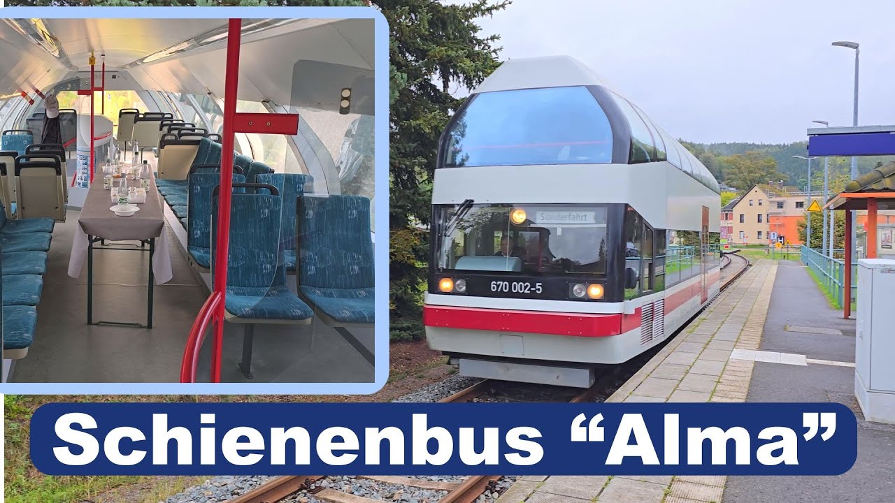 Schienenbus Alma - Es gibt nur noch 2 Exemplare