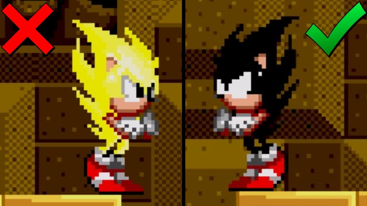 Super Dark Sonic 1